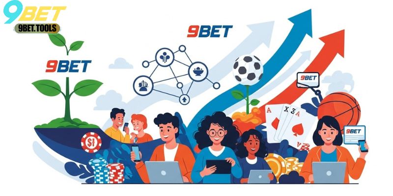 Lịch Sử 9BET - Ra Đời Và Phát Triển Đẳng Cấp - WINCASCADE.WORK